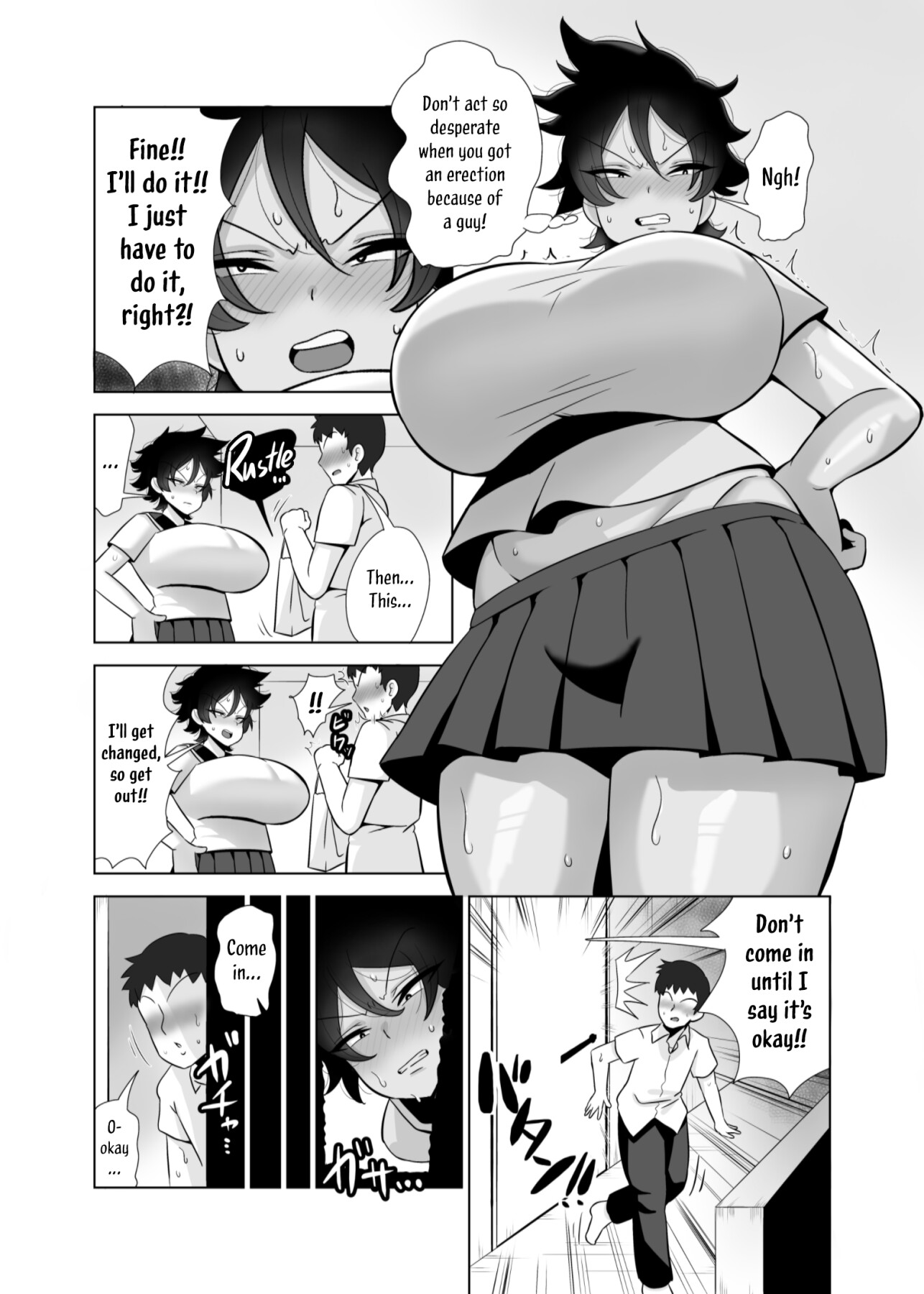 Hentai Manga Comic-I Turned into a Girl Because of TS and Had Hardcore Sex with My Male Friend-Read-4